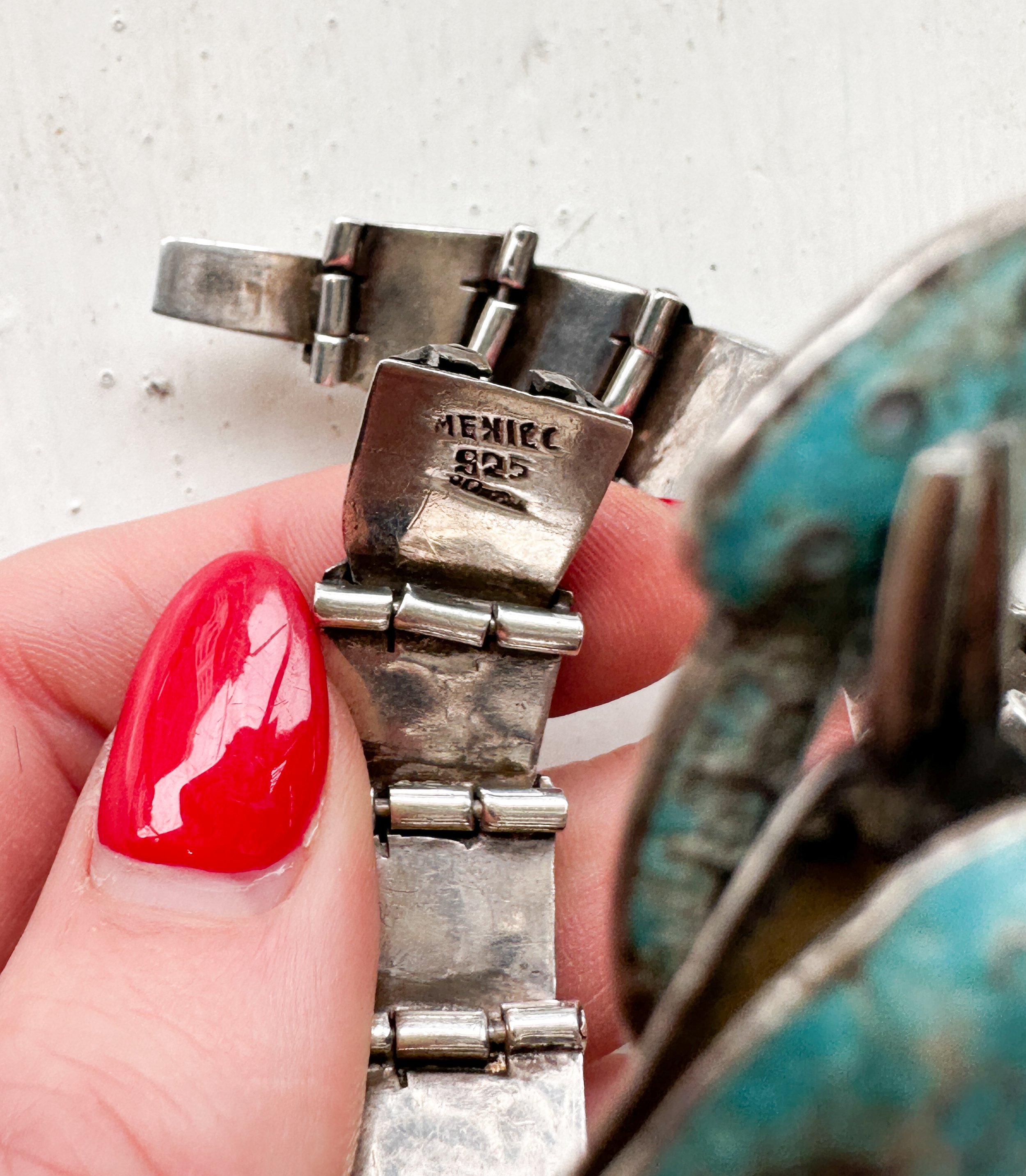 1950s Taxco Mexican Silver Articulated Snake Bracelet — Wayward
